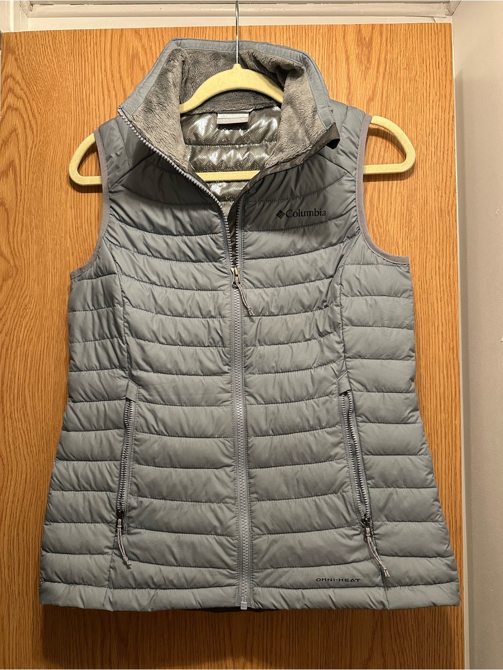 Columbia Women's Light Blue Quilted Omni-Heat Vest
